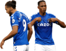 Dominic Calvert-Lewin & Yerry Mina football render