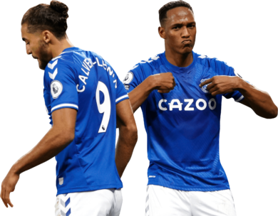 Dominic Calvert-Lewin & Yerry Mina