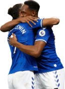 Dominic Calvert-Lewin & Yerry Mina football render