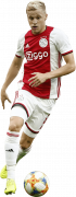 Donny van de Beek football render