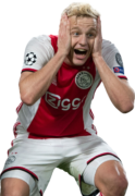 Donny van de Beek football render