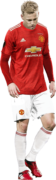 Donny van de Beek football render