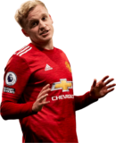 Donny van de Beek football render