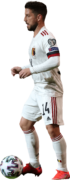 Dries Mertens football render