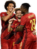 Dries Mertens, Axel Witsel & Michy Batshuayi football render