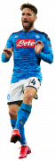 Dries Mertens football render