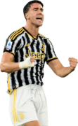 Dusan Vlahovic football render