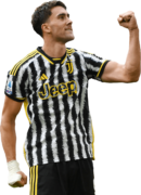 Dusan Vlahovic football render