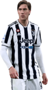 Dusan Vlahovic football render