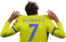 Dusan Vlahovic football render