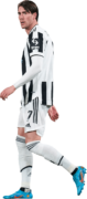 Dusan Vlahovic football render