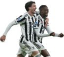 Dusan Vlahovic & Denis Zakaria football render