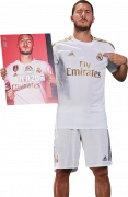 Eden Hazard football render