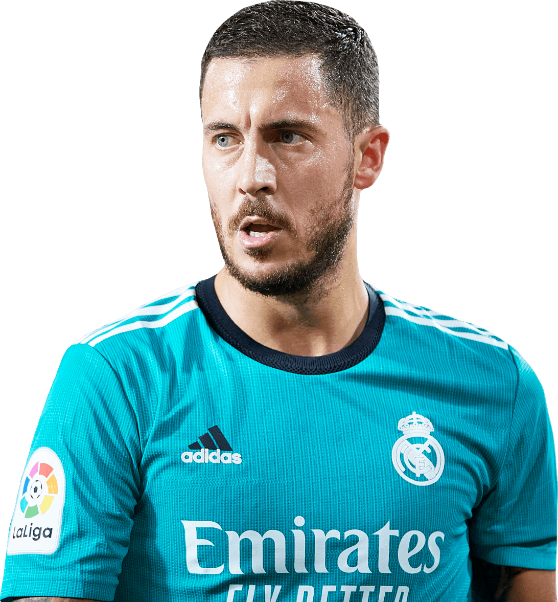 Eden Hazard Real Madrid football render FootyRenders
