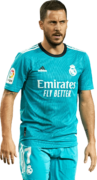 Eden Hazard football render