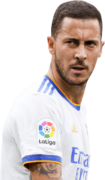 Eden Hazard football render