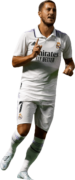 Eden Hazard football render