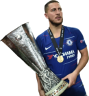 Eden Hazard football render