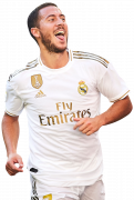 Eden Hazard football render