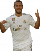 Eden Hazard football render