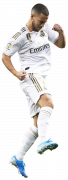 Eden Hazard football render