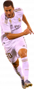 Eden Hazard football render