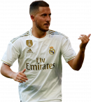 Eden Hazard football render