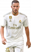 Eden Hazard football render