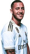 Eden Hazard football render