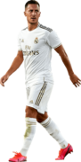 Eden Hazard football render