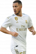 Eden Hazard football render