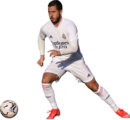 Eden Hazard football render