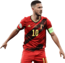 Eden Hazard football render