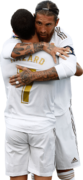 Eden Hazard & Sergio Ramos football render