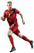 Kevin De Bruyne football render