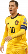 Eden Hazard football render