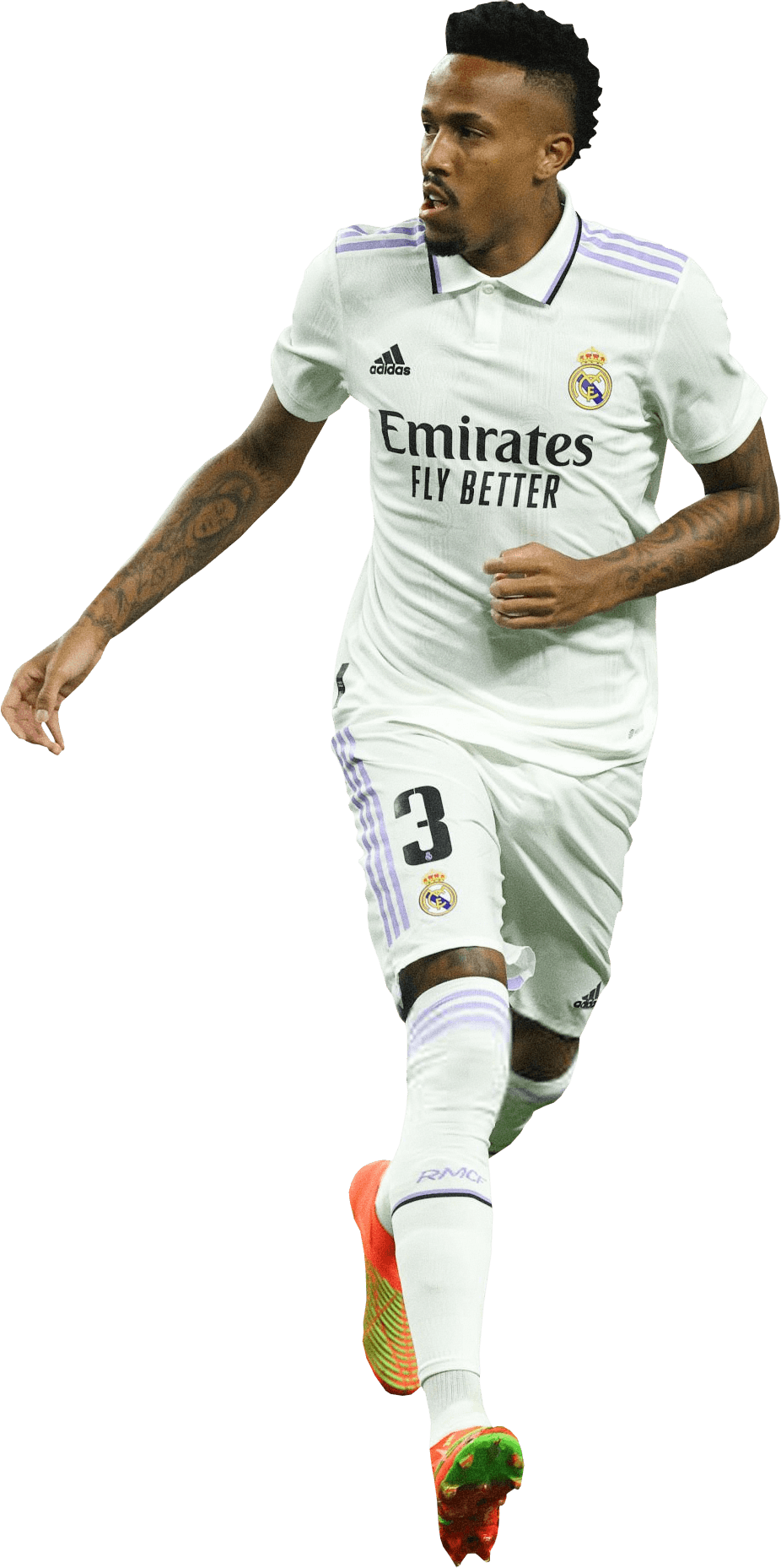 Éder Militão Real Madrid football render FootyRenders