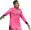 Ederson Moraes football render