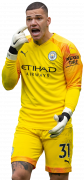 Ederson Moraes football render