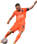 Edin Visca football render