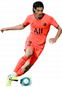 Edinson Cavani football render