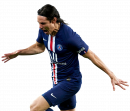 Edinson Cavani football render