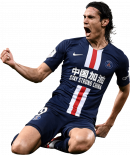 Edinson Cavani football render