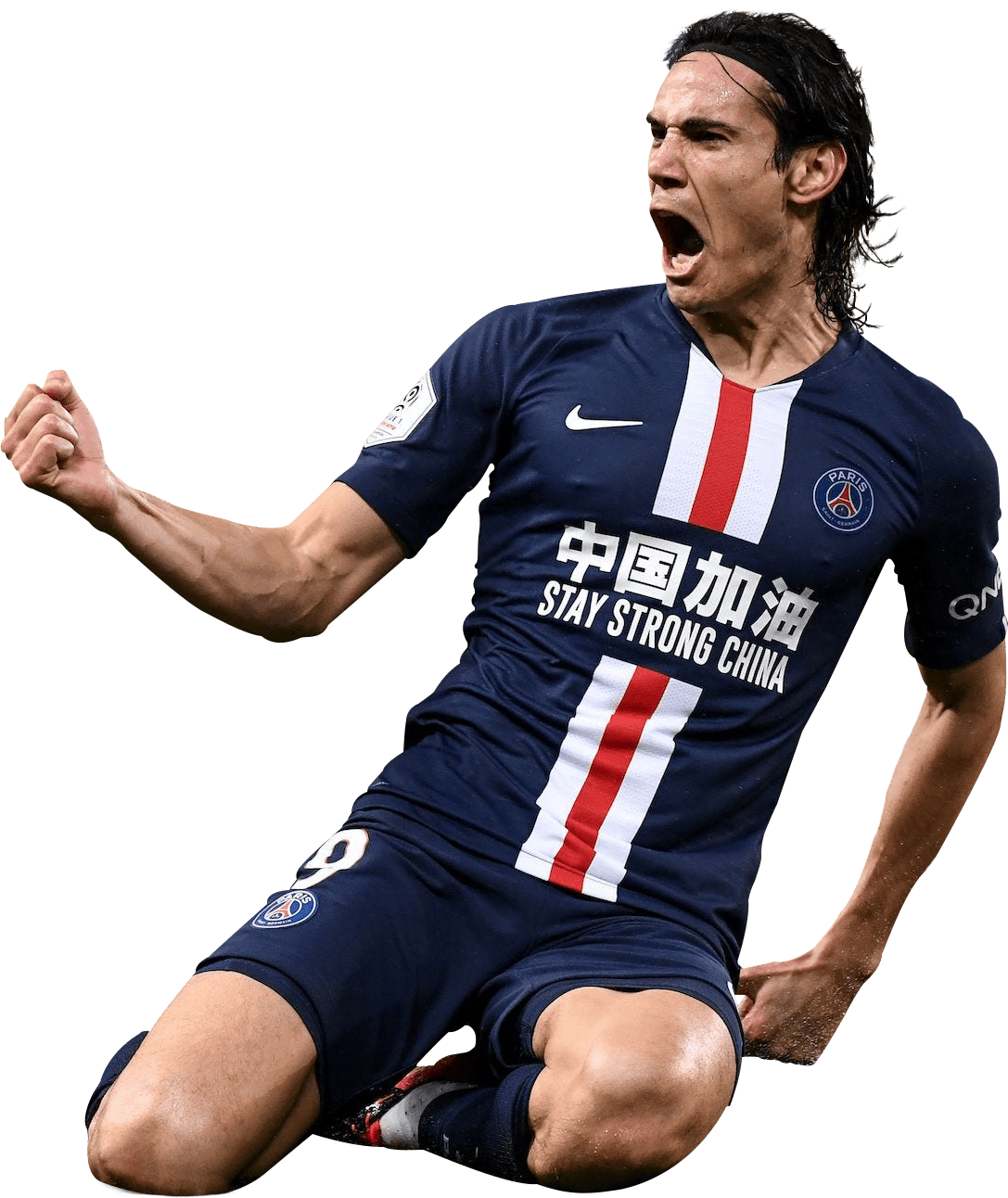 Edinson Cavani football render - 66082 - FootyRenders