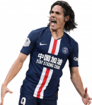 Edinson Cavani football render