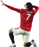 Edinson Cavani football render