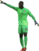 Edouard Mendy football render