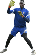 Edouard Mendy football render