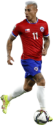 Eduardo Vargas football render