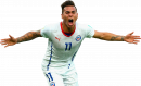 Eduardo Vargas football render